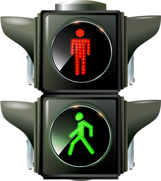 Pedestrian traffic light