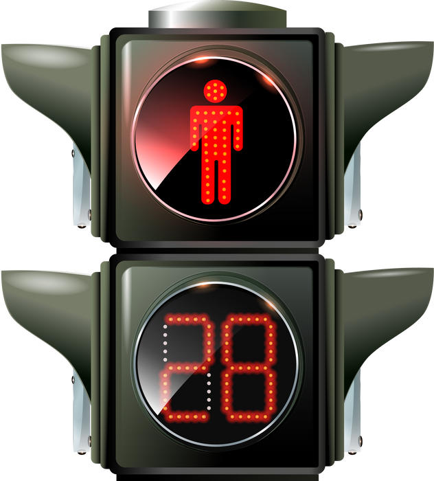 Pedestrian traffic light