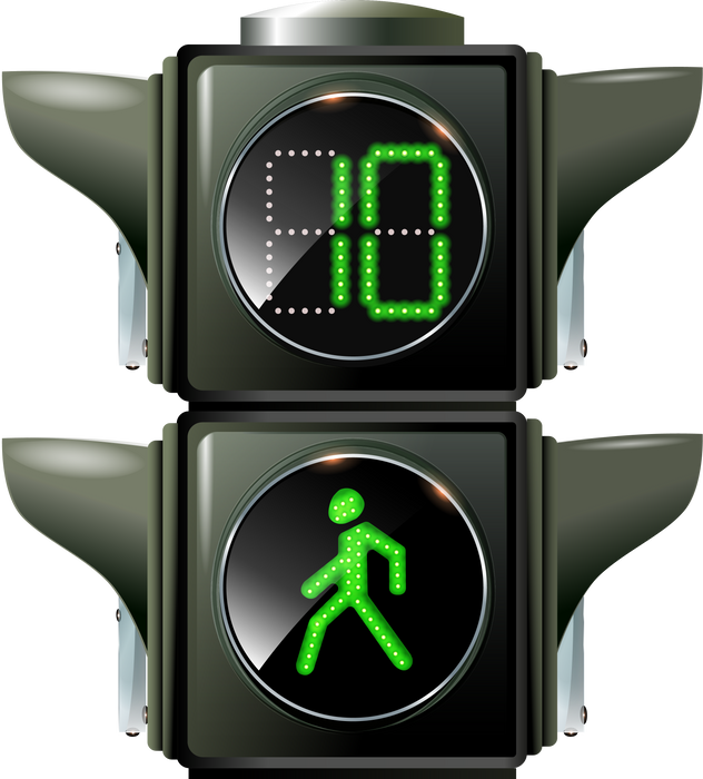 Pedestrian traffic light